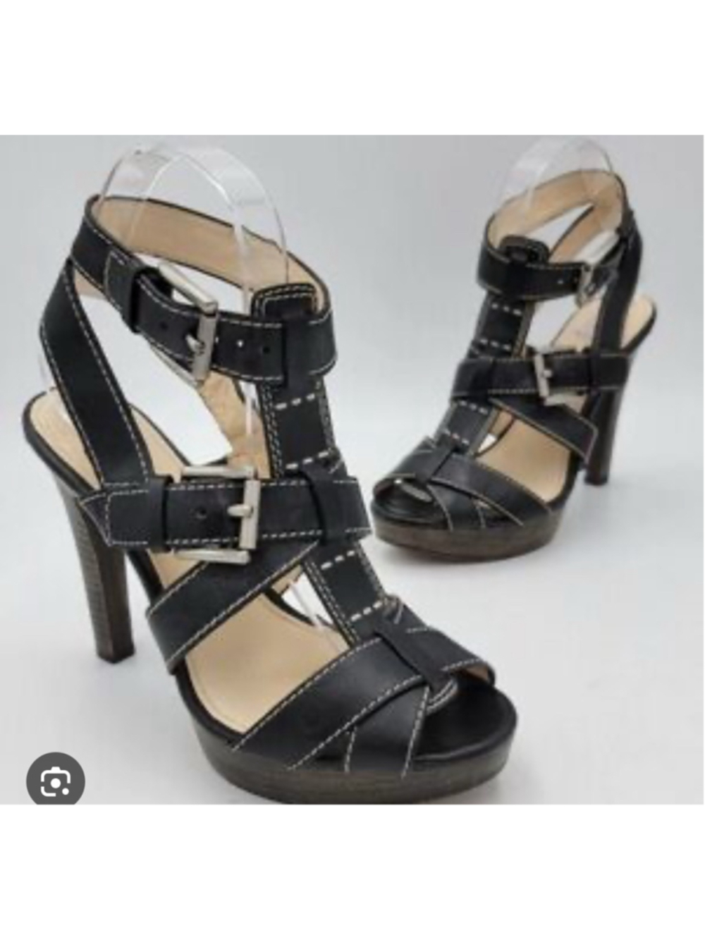 COACH Stephanie Gladiator Strappy Sexy Heels fabulous shoes! Sz 6.5